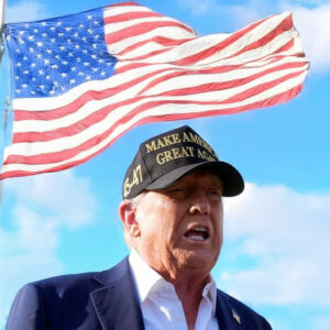 California - Trump Black MAGA 45 47 Hat