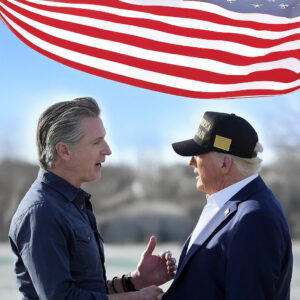 California - Trump Black MAGA 45 47 Hat