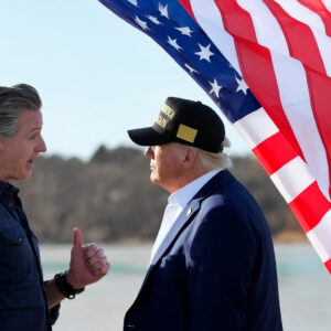 California Trump Gold Dark MAGA Hat