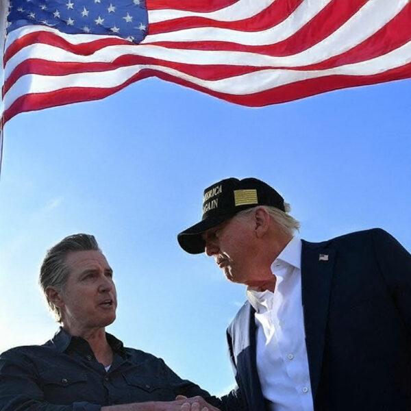 Hollywood Trump Gold Dark MAGA Hat