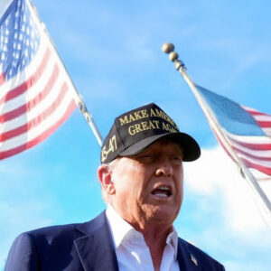 Los Angeles - Trump Black MAGA 45 47 Hat