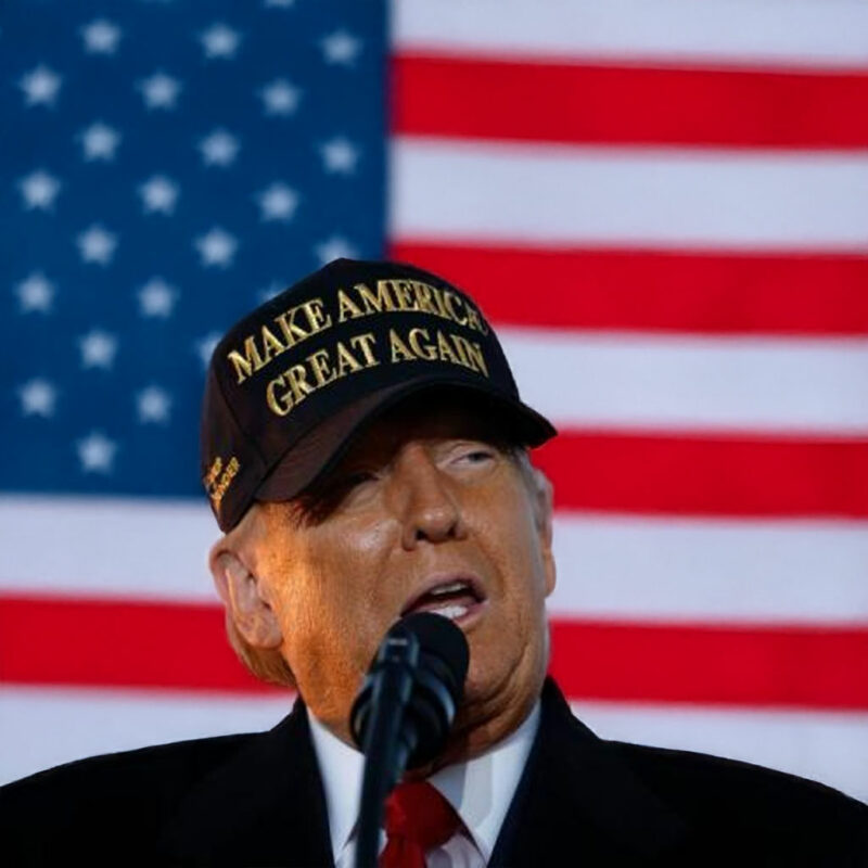 Trump Gold Dark MAGA Hat 15 Trump Gold Dark MAGA Hat