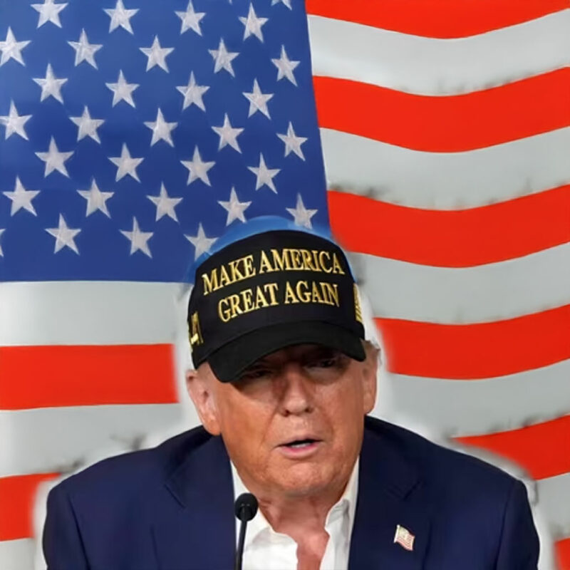 Trump Gold Dark MAGA Hat 17 Trump Gold Dark MAGA Hat