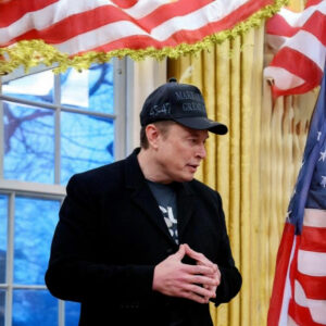 Elon Musk's Black MAGA Hat